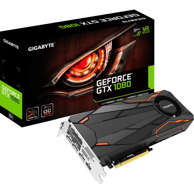 

Gigabyte GeForce GTX 1080 Turbo OC 8G PCI-E