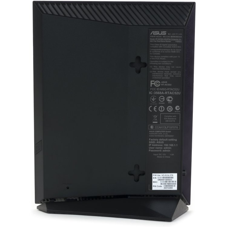 Asus RT-AC52U, 733Мбит/с, 5, 2.4