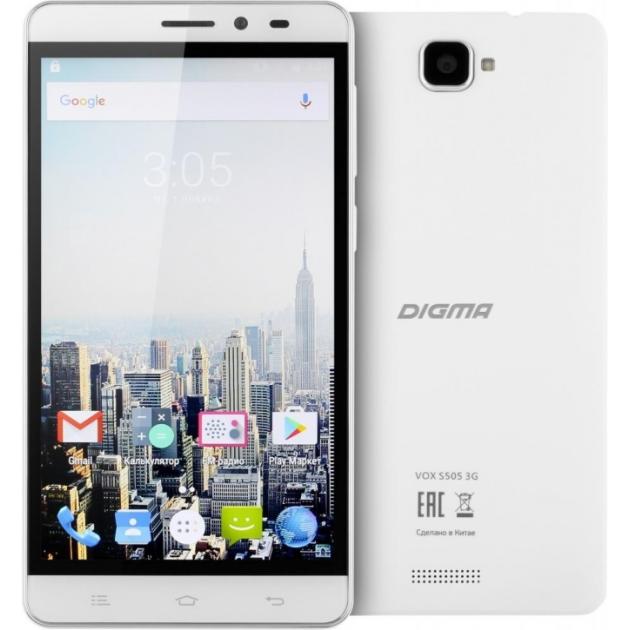 

Digma Vox S505 3G Белый