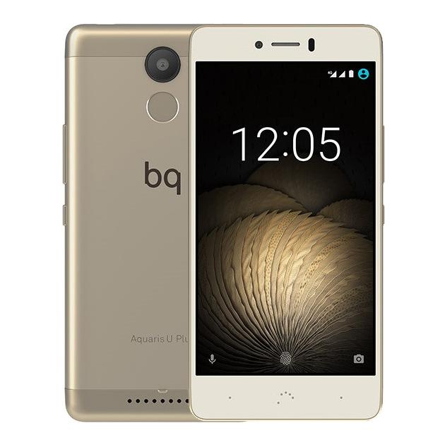 

BQ Aquaris U Plus 16Гб, Золотой, Dual SIM, 4G LTE, 3G
