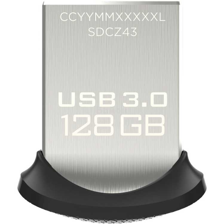 SanDisk Ultra Fit SDCZ43-128G-G46