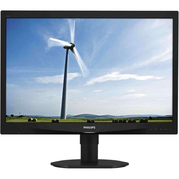 

Philips 240S4QMB 24", Черный, DVI, 1920х1200