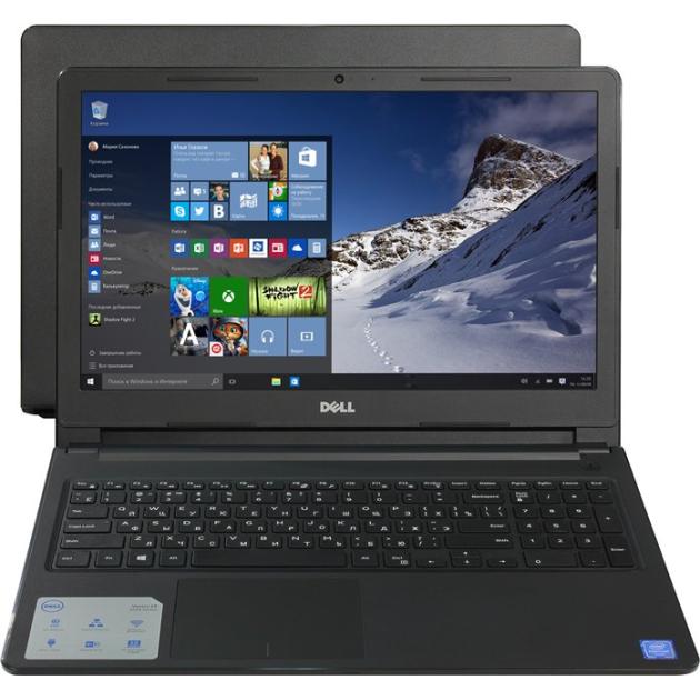 

Dell Vostro 3568-9378 15.6", Intel Core i3, 2000МГц, 4Гб RAM, 500Гб, Черный, Windows 10 Pro