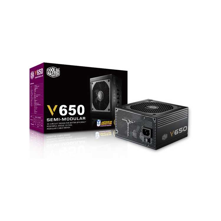 Cooler Master V650 Modular 650W (RS650-AFBAG1)