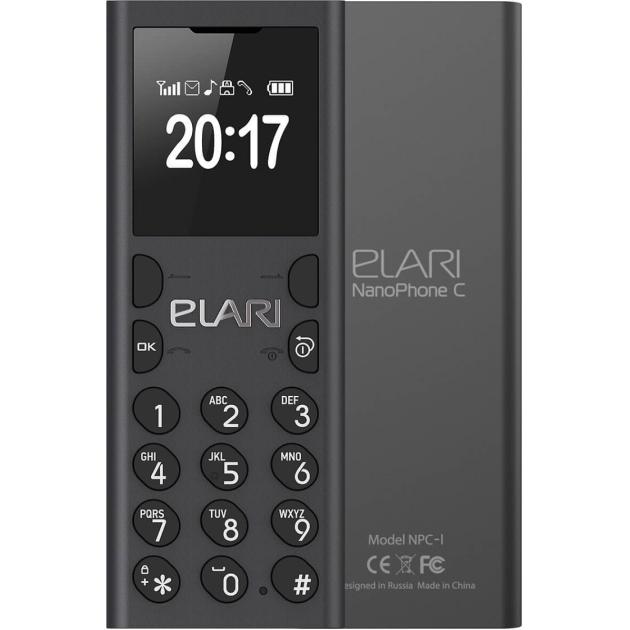 

Elari NanoPhone C 2017 Чёрный антрацит