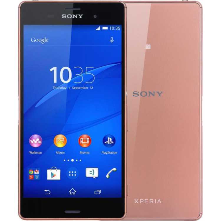 Sony Xperia Z3 Медный, 16Гб, 1 SIM, 4G LTE, 3G