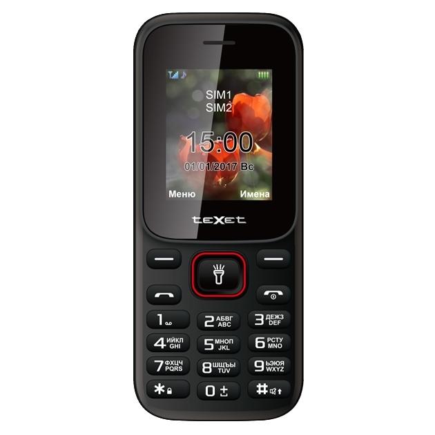 

TeXet TM-128 Черный/красный