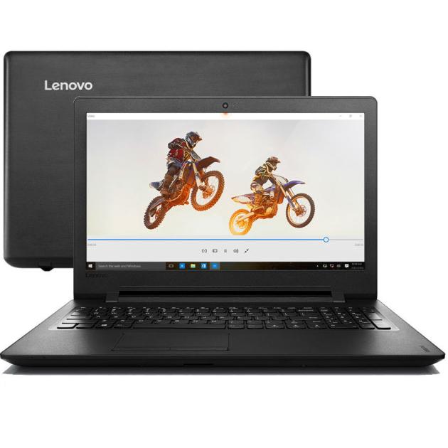 

Lenovo IdeaPad 110-15IBR 15.6&quot;, Intel Celeron, 1600МГц, 4Гб RAM, 128Гб, DVD-RW, Черный, Linux