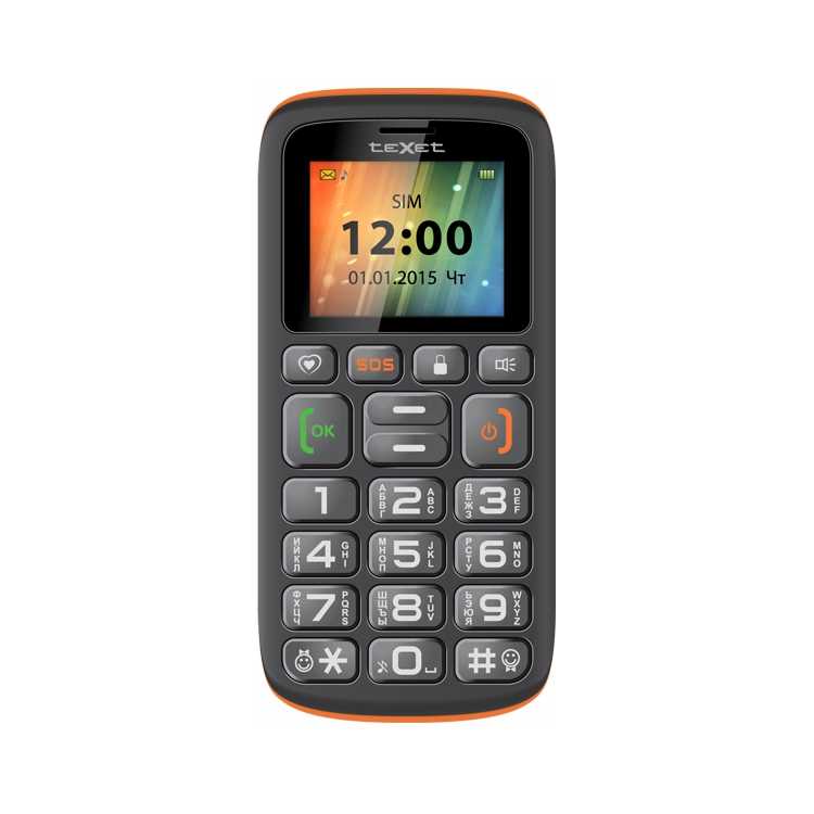 Мобильный Телефон TeXet TM-B115, Цена. Цвет Серый