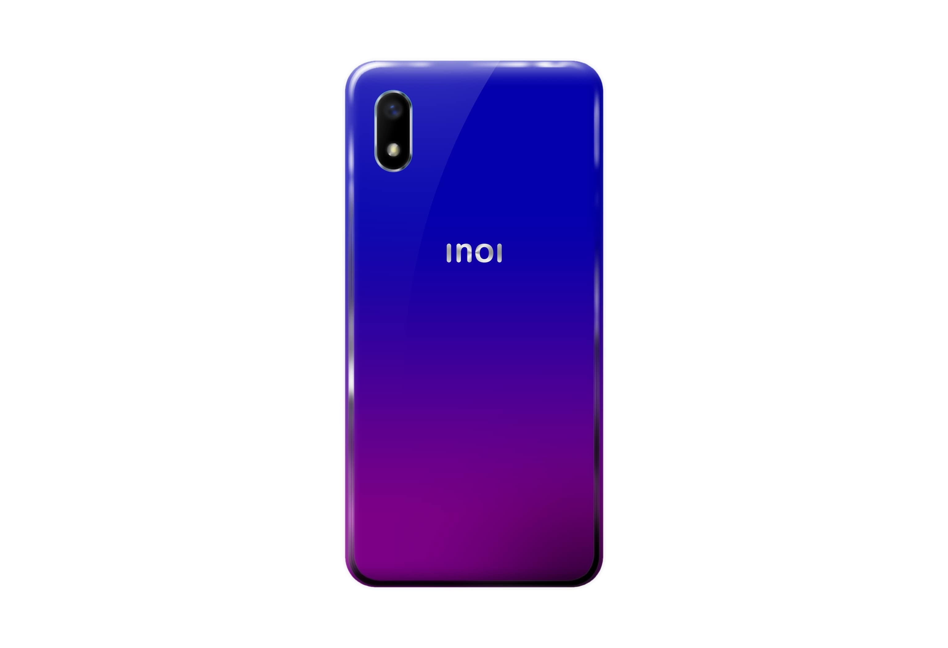 Смартфон INOI 2 2019, цена телефона. Цвет purple Blue