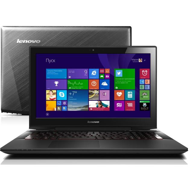 

Lenovo IdeaPad Y50-70 15.6&quot;, Intel Core i7, 2600МГц, 16Гб RAM, 500Гб, Черный, Wi-Fi, Windows 8.1, Bluetooth