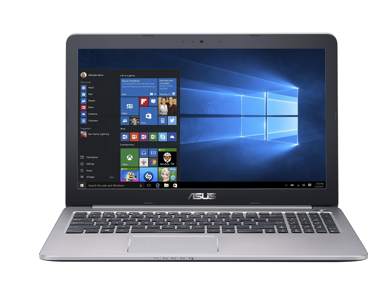 Ноутбук Asus K501UX-DM282T 15.6