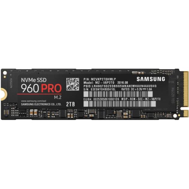 

Samsung 960 Pro 2Tb M.2, 2048Гб, PCI-E 3.0 x4