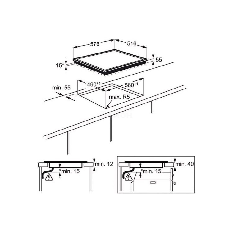 Electrolux EHH 96340 XK, Электрическая, Стеклокерамика