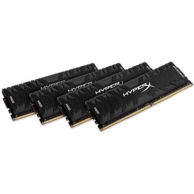 

Kingston HyperX Predator HX432C16PB3K416 DDR4, 16Гб, PC4-25600, 3200МГц, DIMM
