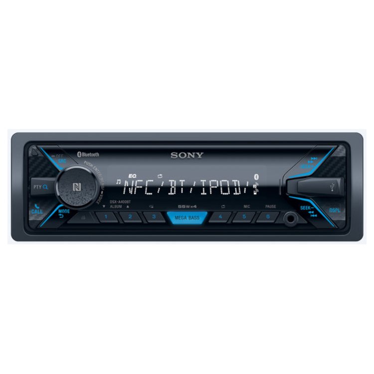 Sony DSX-A400BT 1 DIN, синяя подсветка