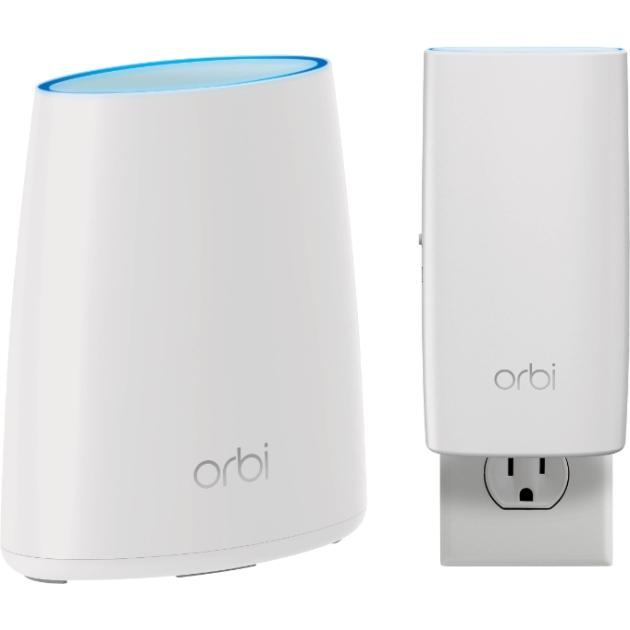 

NetGear Orbi RBK30-100PES Белый, 2200Мбит/с, 2.4, 5