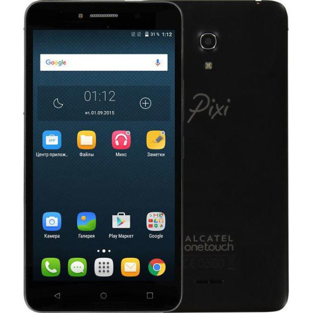 

Alcatel OneTouch Pixi 4 8050D Черный