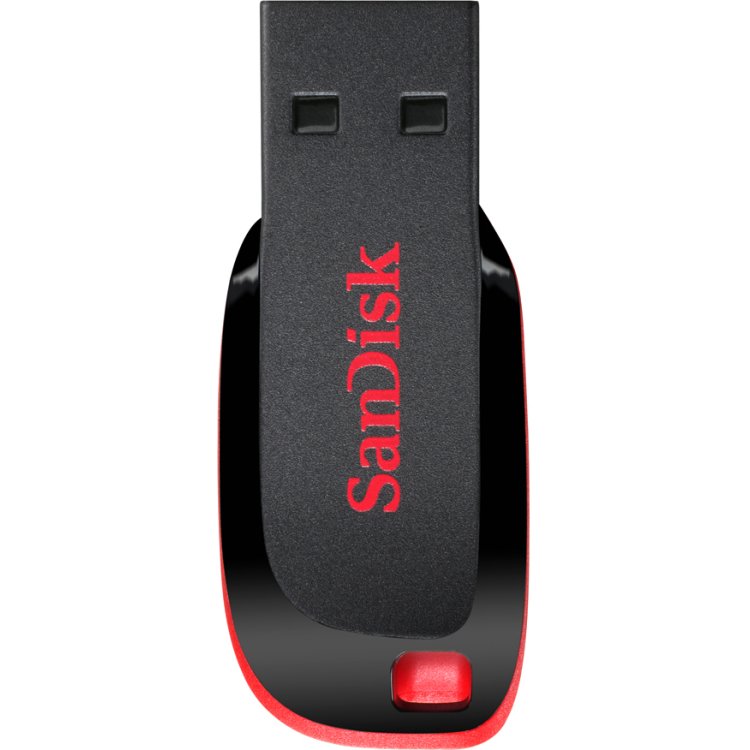 SanDisk CZ50 Cruzer Blade 128Гб, пластик