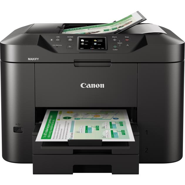 

Canon Maxify MB2740 Струйный, Черный, Цветная, А4