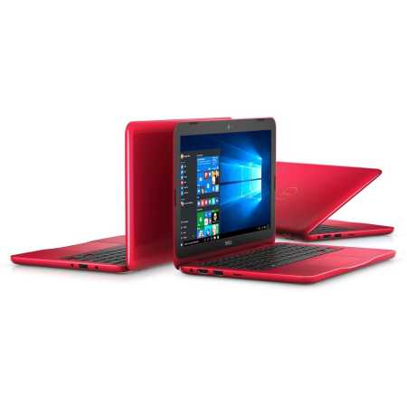 Dell Inspiron 3162 11.6", Intel Celeron, 1600МГц, 2Гб RAM, DVD нет, 500Гб, Красный, Wi-Fi, Windows 10, Bluetooth
