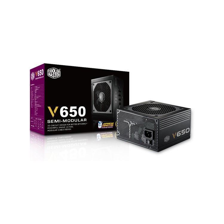 Cooler Master V650 Modular 650W (RS650-AFBAG1)