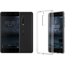 Nokia 5 Черный + Подарок чехол Nokia 5 Hybrid Crystal Case