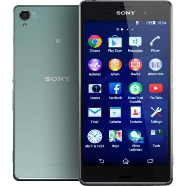 

Sony Xperia Z3 Зеленый, 16Гб, 1 SIM, 4G LTE, 3G
