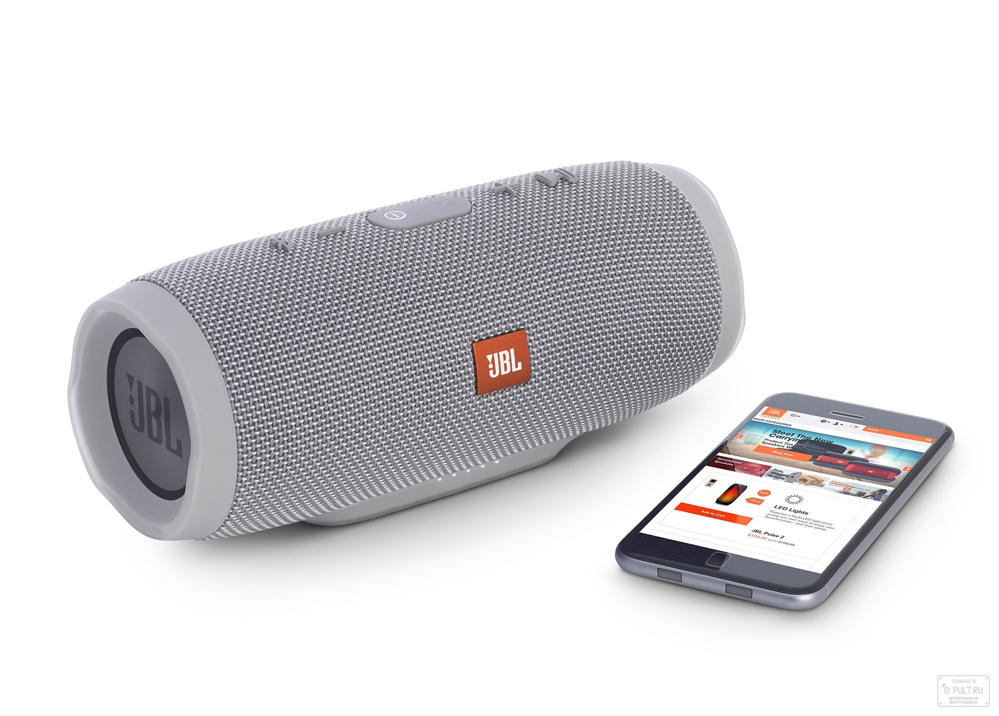 JBL Charge 3 Серый отзывы, цена