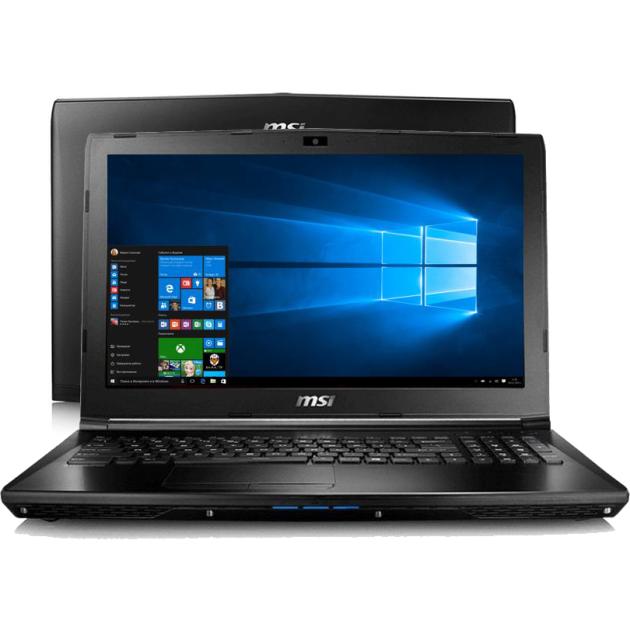 

MSI GL62 6QE-1698RU 15.6", Intel Core i5, 2300МГц, 8Гб RAM, 1000Гб, Черный, Windows 10