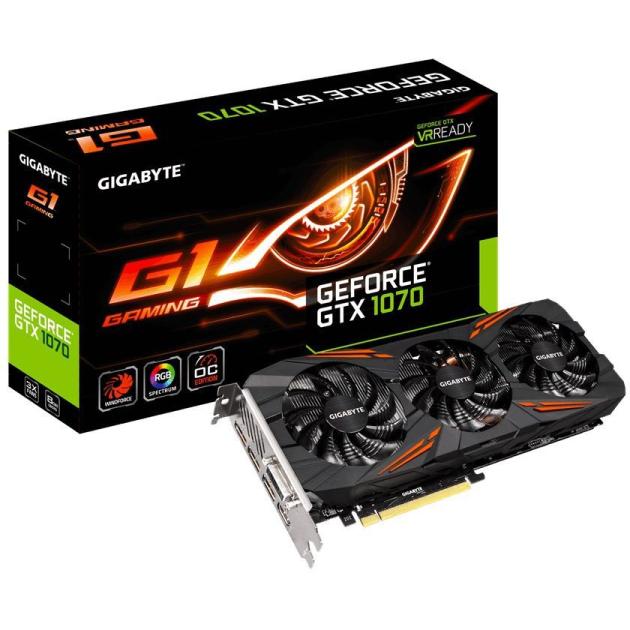 

Gigabyte GeForce GTX 1070 G1 Gaming 8G