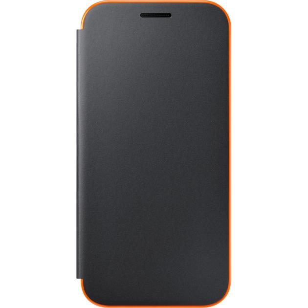 

Samsung Neon Flip Cover для Samsung Galaxy A3 2017 чехол-книжка, полиуретан, Черный