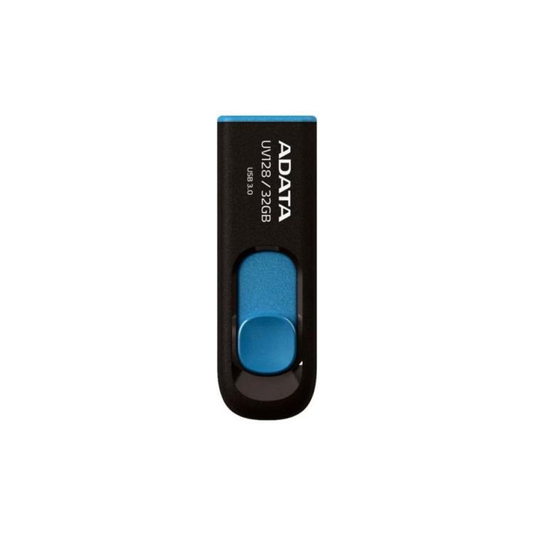 A-DATA DashDrive UV128 32Гб, Черный\, пластик, USB 3.0