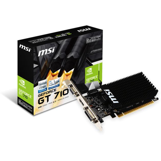 

MSI GT 710 2GD3H LP 2048Мб, DDR3