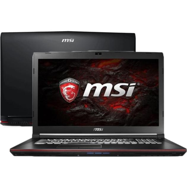 

MSI GP72 Leopard 7RDX-484RU 17.3", Intel Core i7, 2800МГц, 8Гб RAM, 1000Гб, Черный, Windows 10 Pro