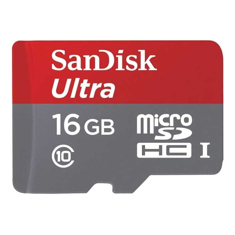 MicroSD SanDisk 16Gb Ultra