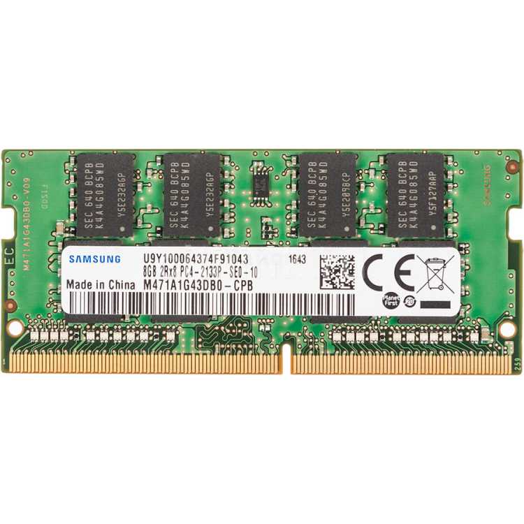 Samsung M471A1G43DB0-CPB OEM DDR4, 1, 8ГБ, PC4-17000, 2133МГц, SO-DIMM