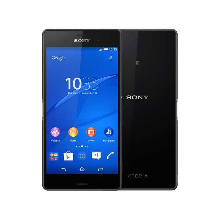 Sony Xperia Z3 D6603, 16Гб, 1 SIM, 4G LTE, 3G Black + оригинальный чехол SCR24 + DK31 док.станция