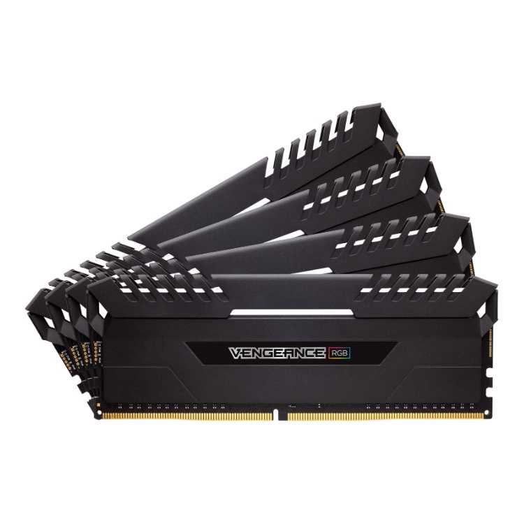 Corsair Vengeance RGB CMR32GX4M4C3333C16 Rtl DDR4, 4, 32ГБ, PC4-26600, 3333МГц, DIMM