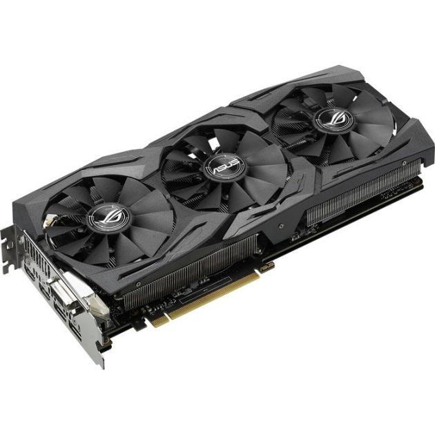 

Asus NVIDIA GeForce GTX 1080 STRIX GAMING 8192Мб, GDDR5,1607MHz, STRIX-GTX1080-8G-GAMING