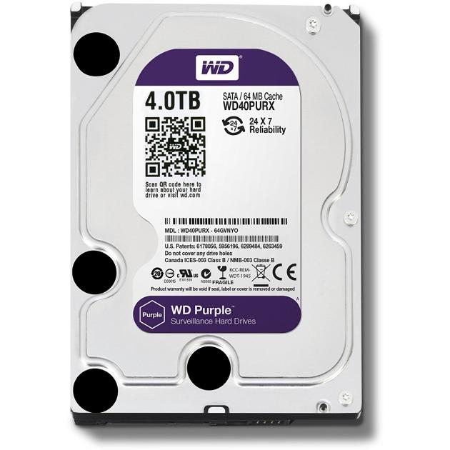 

Western Digital WD Purple 4 TB WD40PURX 4000Гб