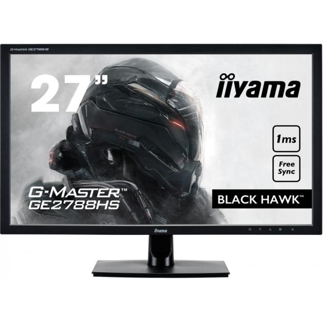 

Iiyama GE2788HS-B2 27", Черный, TFT TN, 1920x1080, Full HD, HDMI, DVI