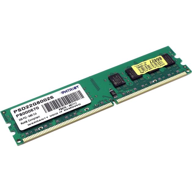 

Patriot Memory PSD22G80026 DDR2