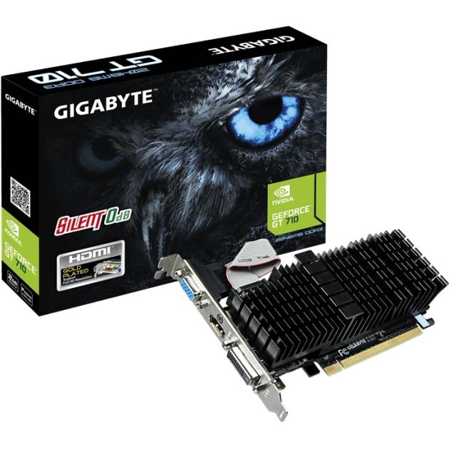 

Gigabyte GeForce 700 Series 2048Мб, GDDR, 954MHz, GV-N710SL-2GLV2.0