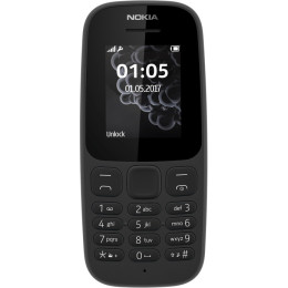 Nokia 105 2017 Черный, 1 SIM