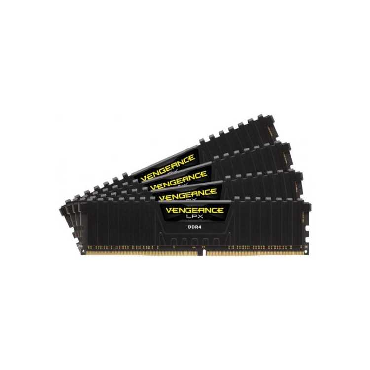 Corsair CMK64GX4M4B3200C16 DDR4, 64Гб, PC4-25600, 3200, DIMM