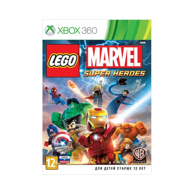LEGO Marvel Super Heroes Xbox 360, русские субтитры
