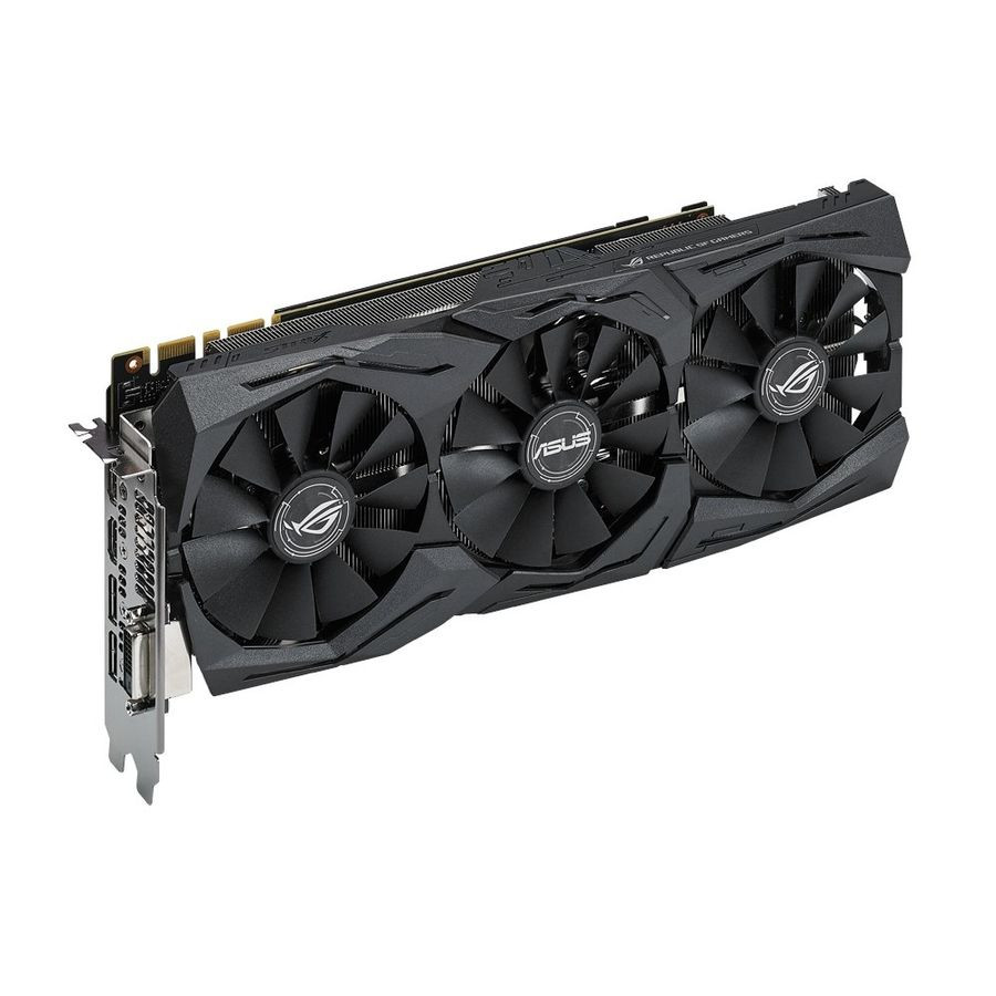 ASUS GeForce GTX 1070 1657Mhz PCI-E 3.0 8192Mb 8008Mhz 256 bit DVI 2xHDMI  HDCP отзывы, цена