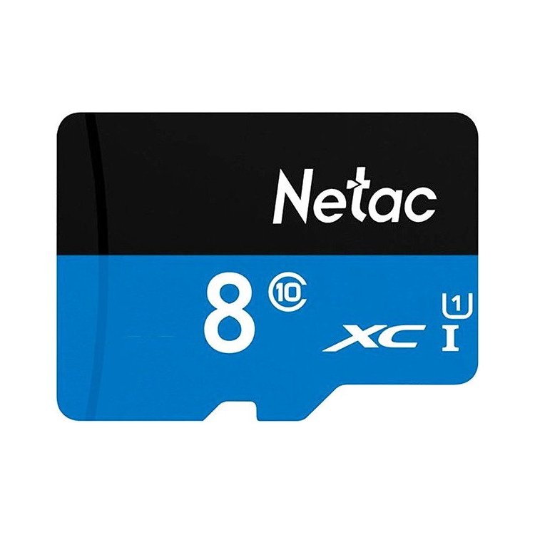 Карта памяти Netac MicroSD 08GB C10 20Mb/s