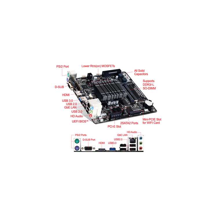 GigaByte GA-J1800N-D2H V1.1